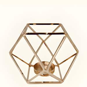 Portavelas Votivo de Latón Dorado Ecológico, Resistente al Agua y al Calor, Duradero y Portátil para Decoración del Hogar - Product Image 4