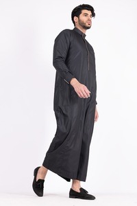Men Juba Comfortable Muslim Long Robe Traditional <b>Islamic</b> <b>Clothing</b> Modest Loose Fit Breathable Material - Product Image 5