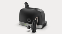 Alat Bantu Dengar Widex Allure ARRD1 220 RIC Terbaru, Dapat Diisi Ulang, Digital, Dapat Diprogram, dengan Peredam Kebisingan