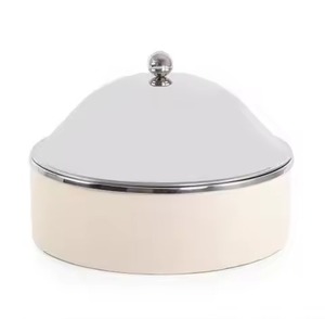 Casserole Hot Pot Silver Patterned Body Dome Lid <b>Chafing</b> <b>Dish</b> <b>Set</b> with Stand Holder for Wedding <b>Buffet</b> Casserole Hot Pot - Product Image 2