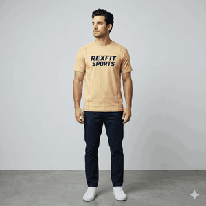 Camisetas Personalizadas con Logotipo, Camisetas de Algodón Grueso de 200 g/m², Camisetas Extra Grandes para Hombre, Camisetas de Microfibra - Product Image 1