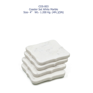 Premium Hexagon <b>Marble</b> <b>Coasters</b> Real Natural Stone Drink Mats for Home Hotel Bulk Wholesale Price from Indian Factory Supply - Product Image 3