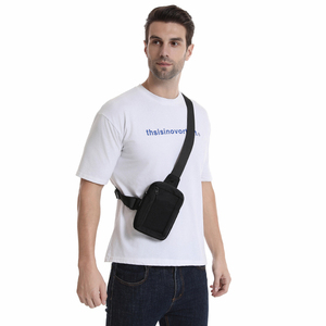 Bolso bandolera para hombre y mujer, bolso bandolera informal para viaje, bolso bandolera de cuero resistente al agua - Product Image 3