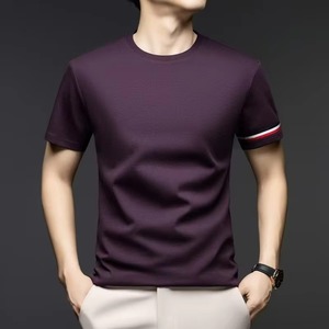 T-shirt de travail de luxe pour homme, personnalisé, 220 g/m², 100 % coton, surdimensionné, imprimé, respectueux de l'environnement, marques célèbres - Product Image 5