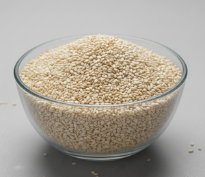 Graines de sésame blanches biologiques saines, décortiquées, qualité supérieure, 100% naturelles, sans additifs, SeedVantage, fabriquées en Inde, durée de conservation de 12 à 18 mois, qualité supérieure - Product Image 4