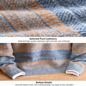 Pulls en Coton Tricoté de Haute Qualité, Faciles à Porter, 100% Coton, Toutes Tailles, Couleurs et Motifs, Anti-Plis, Anti-Rétrécissement, Faible MOQ - Product Image 6