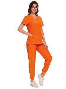 Conjunto de Uniforme Médico Unisex Elástico con Tela Oxford y Detección de Agujas - Product Image 3