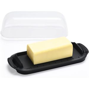 Contenedor de Mantequilla Irrompible con Tapa Transparente, Decoración para Cocina, Contenedor de Mantequilla para Encimera, Plato para Mantequilla para un Almacenamiento Práctico - Product Image 1