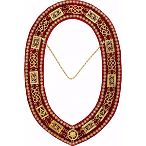 Masonic Master Mason <b>Chain</b> Collar Magnetic <b>Safety</b> Pin Badges with Sequins Decoration Metal for Officers & Grand Lodge - Product Image 5