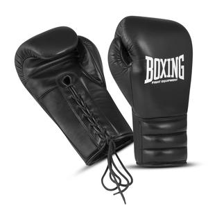 Gants d'entraînement unisexes en cuir véritable de haute qualité, légers et personnalisés, pour MMA, kickboxing et Muay Thai, à lacets. - Product Image 2