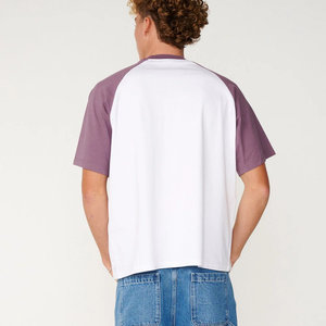 T-shirts à manches courtes pour hommes, en coton 100% 180 GSM, couleur unie, respirants, séchage rapide, col intelligent, décontractés, avec logo personnalisé imprimé en gros - Product Image 2