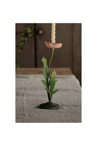 Antique Gold Metal Flower Candle <b>Holder</b> Vintage Floral <b>Candlestick</b> Decorative Tabletop Home Decor European Style - Product Image 5