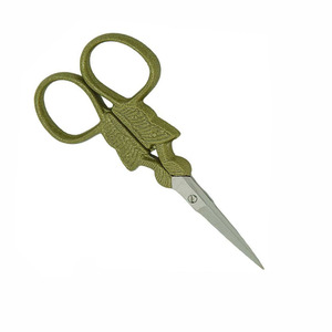 Tijeras de Costura de Acero Inoxidable con Mango Decorado, Tijeras Pequeñas para Manualidades, Venta al por Mayor - Product Image 4