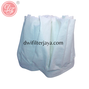 Sac filtrant étoilé pour aspirateur industriel, filtre à poussière primaire multi-plis - Product Image 5