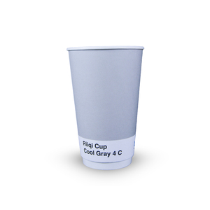 Vasos de papel para manualidades desechables personalizables 8/12/16/20oz diseño de doble pared capa de PE características logotipo personalizado impresión es para bebidas calientes - Product Image 1