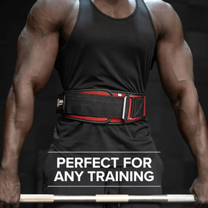 Ceinture de fitness réglable en néoprène haute résistance pour entraînements professionnels, protection pour soulevés de terre, squats et renforcement corporel complet - Product Image 3