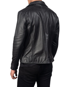 Chaqueta de Motociclista de Cuero Crown Rider para Hombre, Personalizable, Impermeable, con Logotipo Frontal, para Motociclismo y Carreras - Product Image 4