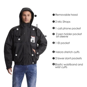 Chaqueta de seguridad en oferta, chaqueta de trabajo para hombre, reflectante, personalizada, OEM, alta calidad, alta visibilidad, chaqueta de invierno visible. - Product Image 4