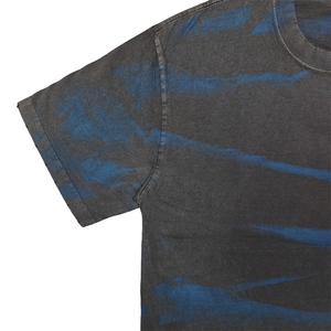 High Quality Men's Acid <b>Washed</b> T-Shirt Vintage Short Sleeve Solid Painting Stripes Acid <b>Washed</b> Short Sleeve T-Shirt for Men - Product Image 4