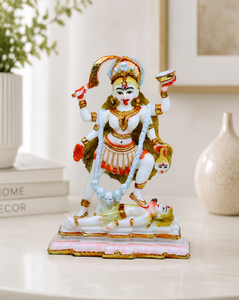 Nirmala Handicrafts - Estatua de Resina Hecha a Mano de la Diosa Maa Kali, Figura Decorativa Religiosa Tradicional para Mesa, Hogar, Templo, Diwali - Product Image 2