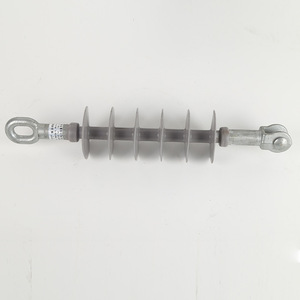 Isolateur de <span class=keywords><strong>suspension</strong></span> composite polymère haute tension Lvda Power FXBW4-10/100 10kV, résistance à la traction de 100 kN, emballage en boîte en bois - Product Image 3