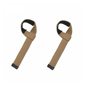 Sangles de levage réglables en toile avec fermeture pour l'haltérophilie, l'entraînement en salle de sport, le soulevé de terre, les tractions et le renforcement musculaire - Product Image 2