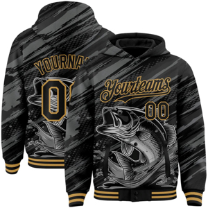 Sudadera con Capucha para Hombre, Sublimada, 100% Algodón, Tejido de Rizo, Manga Larga, Ropa Deportiva de Invierno, para Entrenamiento, Fútbol Americano, Rugby - Product Image 1