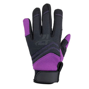 Gants de travail antidérapants robustes, résistants aux coupures, vêtements de sécurité en cuir, fabriqués au Pakistan - Product Image 2
