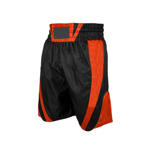 กางเกงมวยไทยคุณภาพสูงสั่งทำโลโก้ได้ ขายส่ง กางเกงกีฬาถักแบบเรียบสำหรับต่อสู้ MMA - Product Image 3