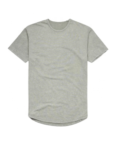 ซื้อเสื้อยืดคอกลมทรงหลวม แขนสั้น แบบดิสเทรส แอซิดวอช ไหล่ตก ตัดเย็บตามสั่ง แบบเรียบ/พิมพ์ลาย เสื้อยืดลำลอง - Product Image 1