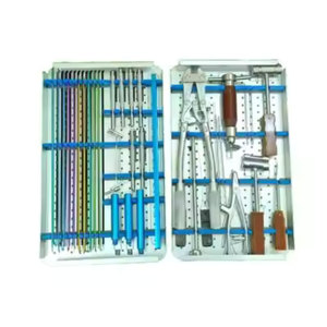 Juego de Instrumentos Quirúrgicos de Acero Inoxidable de la Mejor Calidad, con Clavos Elásticos y Tornillos Óseos, Kit de Reparación Quirúrgica Ortopédica - Product Image 1