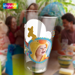 Vaso de Plástico PP Personalizado de Bajo Costo, Impresión Rápida y Colorida, MOQ Bajo, 90 mm de Diámetro, 500 ml, para Bebidas - Product Image 1