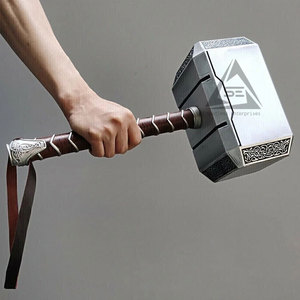 Marteau Thor de qualité supérieure, robuste, de qualité industrielle, avec manche en acier, poignée antidérapante, respectueux de l'environnement, outil de chasse en plein air, garantie 3 ans - Product Image 1