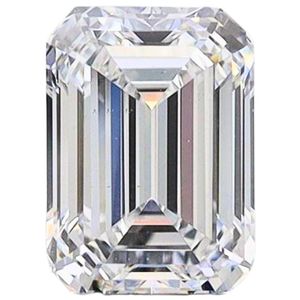 Diamante Cultivado en Laboratorio con Corte Esmeralda de 1.04ct, Color F, Claridad VS2, Certificado por IGI para Joyería - Product Image 2