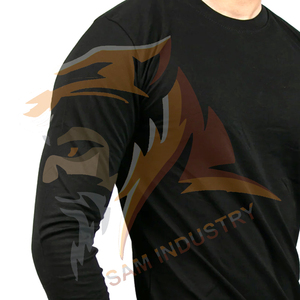 Camiseta de Manga Larga para Hombre, 100% Algodón, Diseño de Alta Calidad, Precio Bajo, Gran Venta - Product Image 5