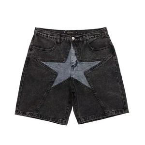 Top Popular Jorts Men's Denim <b>Shorts</b> Mid-<b>Waist</b> Baggy Style Washed <b>Jeans</b> <b>Shorts</b> With Distressed Acid Washed <b>Jeans</b> <b>Shorts</b> for Men - Product Image 2