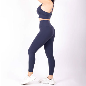 Conjunto de Yoga de Cintura Alta, Ropa Deportiva de Moda, Secado Rápido, Excelente Servicio, Mejor Calidad, Impresión de Logotipo Personalizado, Precio Razonable - Product Image 2