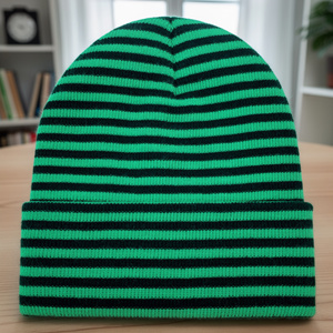 Gorro de Felpa de Dos Colores 2026, 100% Acrílico, Otoño Invierno, Deportivo, Unisex, para Exteriores - Product Image 4