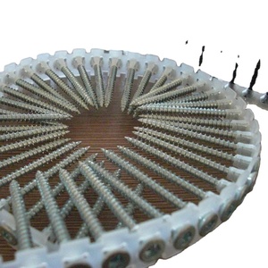 Vis à tête plate à filetage fin en acier inoxydable pour pistolet à visser - Product Image 3