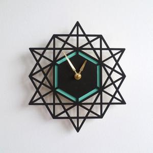 Modern <b>Large</b> Metal Wall <b>Clock</b> Silent Sunburst Black Iron Decorative Wall Watch Custom Wholesale Luxury Home Living Room Decor - Product Image 2