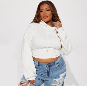 Top Corto de Mujer, Estilo Vintage, Transpirable, Corte Regular, 100% Algodón Terry, Personalizado OEM - Product Image 1