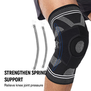 Rodillera Personalizada con Compresión Elástica y Acolchado Grueso de Esponja para Yoga, Lucha, Gimnasia, Danza - Ideal para Ejercicio de Primavera - Product Image 5