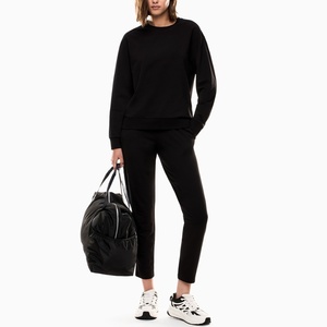 Midweight Winter Men's Solid Hip Hop Tracksuit Set Full <b>Zip</b> <b>Hooded</b> Top and Sweatpants for Workout and Recreation - Product Image 5