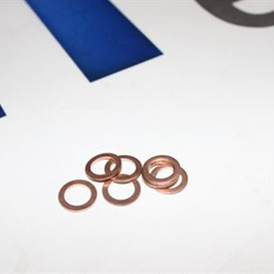 Assortiment de joints toriques en cuivre durables, haute conductivité, joints d'étanchéité métalliques fiables pour moteurs, quincaillerie industrielle - Product Image 6