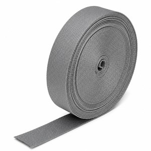 Provina 25mm 100% Polyester Écologique Gris Sangle Tissée Haute Résistance Légère et Durable pour l'Industrie du Bâtiment - Product Image 1