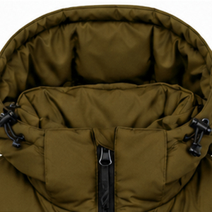 Winter Sports <b>Men's</b> Jacket Waterproof Windproof Lightweight Padding Warm Filling Practical Side Zip Pocket Design Puffer - Product Image 3