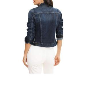 Chaqueta Vaquera Casual Desgastada para Mujer 2025, Denim Ajustado de Alta Calidad, Exportación Sostenible de Proveedor Pakistaní - Product Image 6