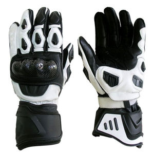 Custom Multi Color Leather Soft Breathable Full Finger Winter Outdoor Motorbike <b>Gloves</b> OEM Protective Racing Sports <b>Gloves</b> - Product Image 4