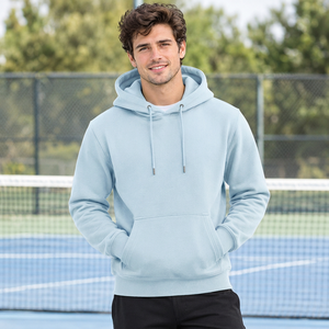 Sweat-shirt à capuche oversize pour homme, coupe décontractée, en tissu épais, style streetwear, avec broderie personnalisée pour les marques de vêtements - Product Image 1