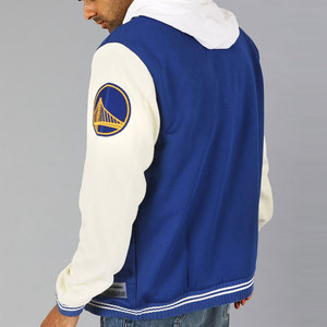 Latest Design Custom Made Women Letterman Jacket Winter Stand Collar Knitted Breathable Cotton Lightweight High Quality - Product Image 3